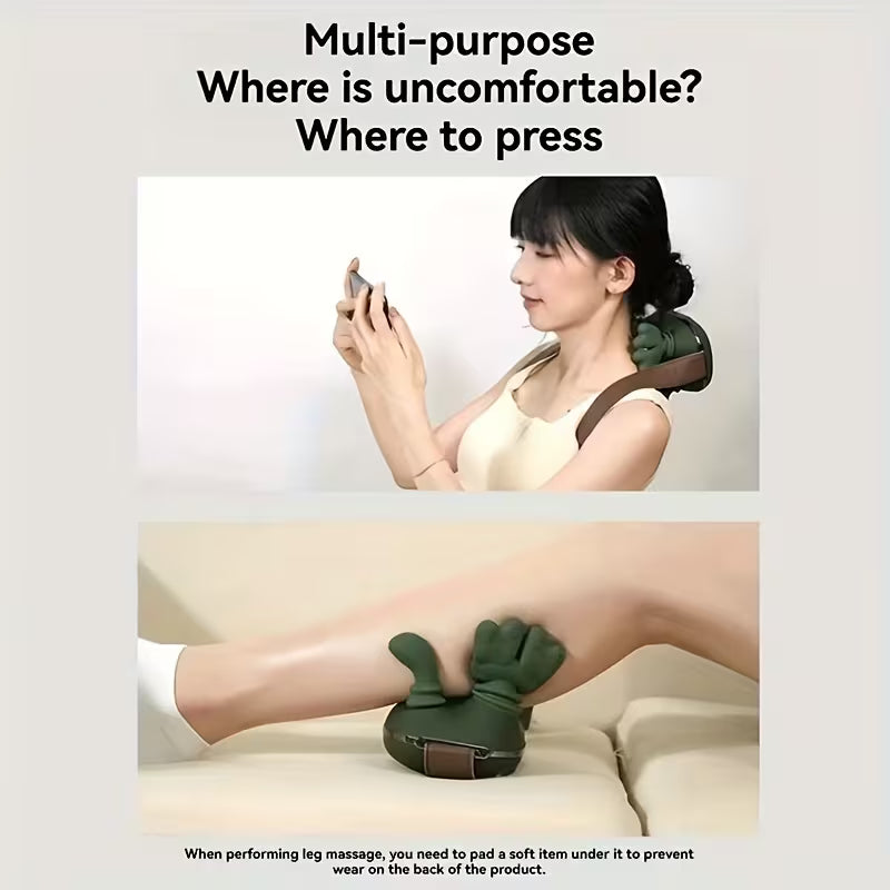 USB Charging Neck And Shoulder Heating Massager