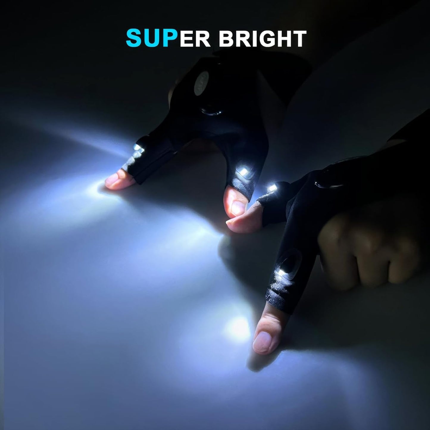 LED Flashlight Gloves