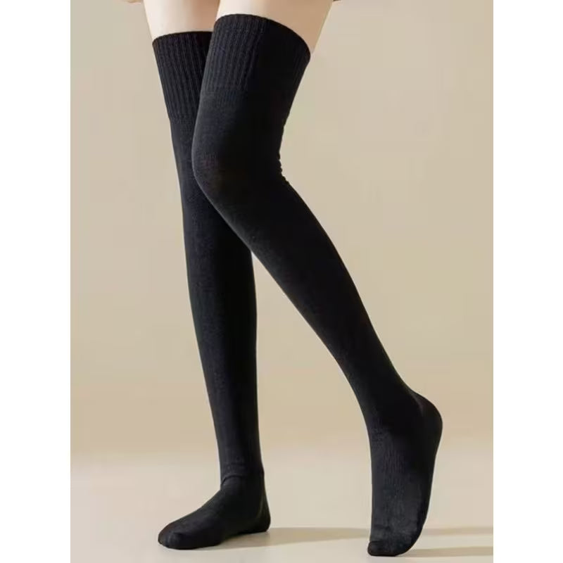 1 Pair Winter High Socks for Men and Women
