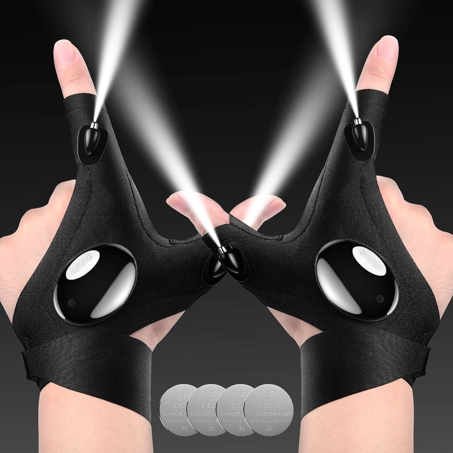 LED Flashlight Gloves