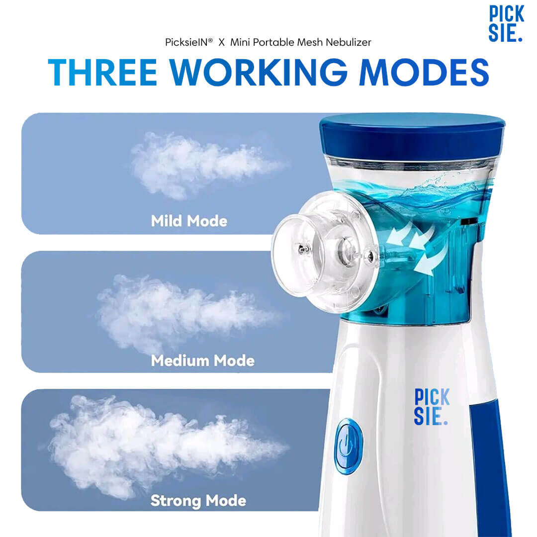 FREE HOME DELIVERY - Portable Mesh Nebulizer FDA Approved