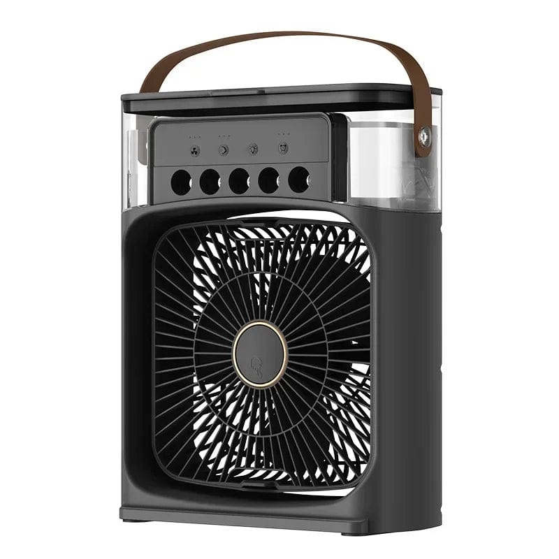 Humidifier Portable Air Conditioner Fan with 3 Wind Speed and 3 Spray Modes, Desktop Fan