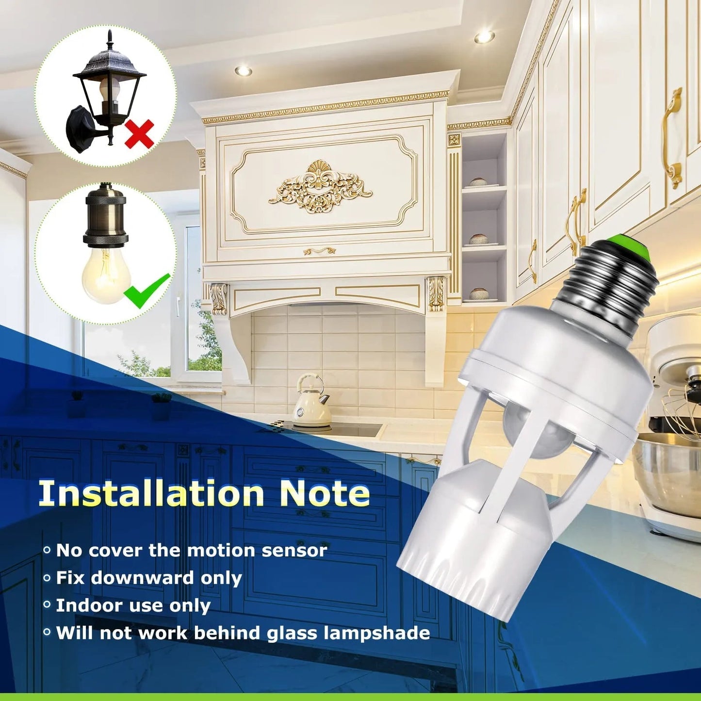 Motion Sensor Bulb Holder Upto 50% OFF