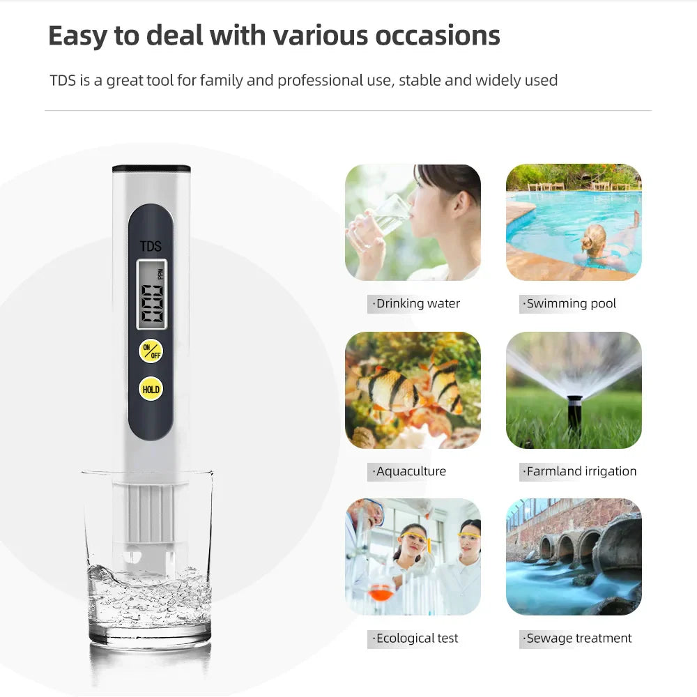 TDS Water Quality Tester Pen | Recommended by Dr. Affan Qaiser (TT)