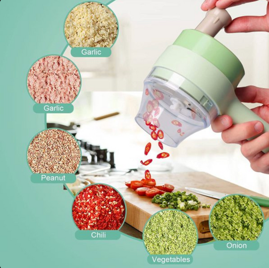 Luxry Modern 4 in 1 Vegetable Cutter And Chopper