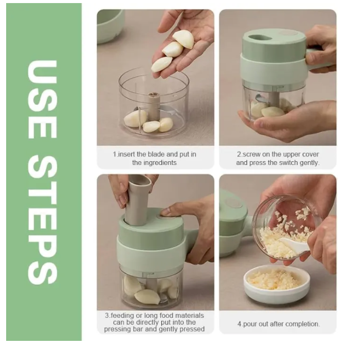 Modern 4 in 1 Vegetable Chopper And Cutter