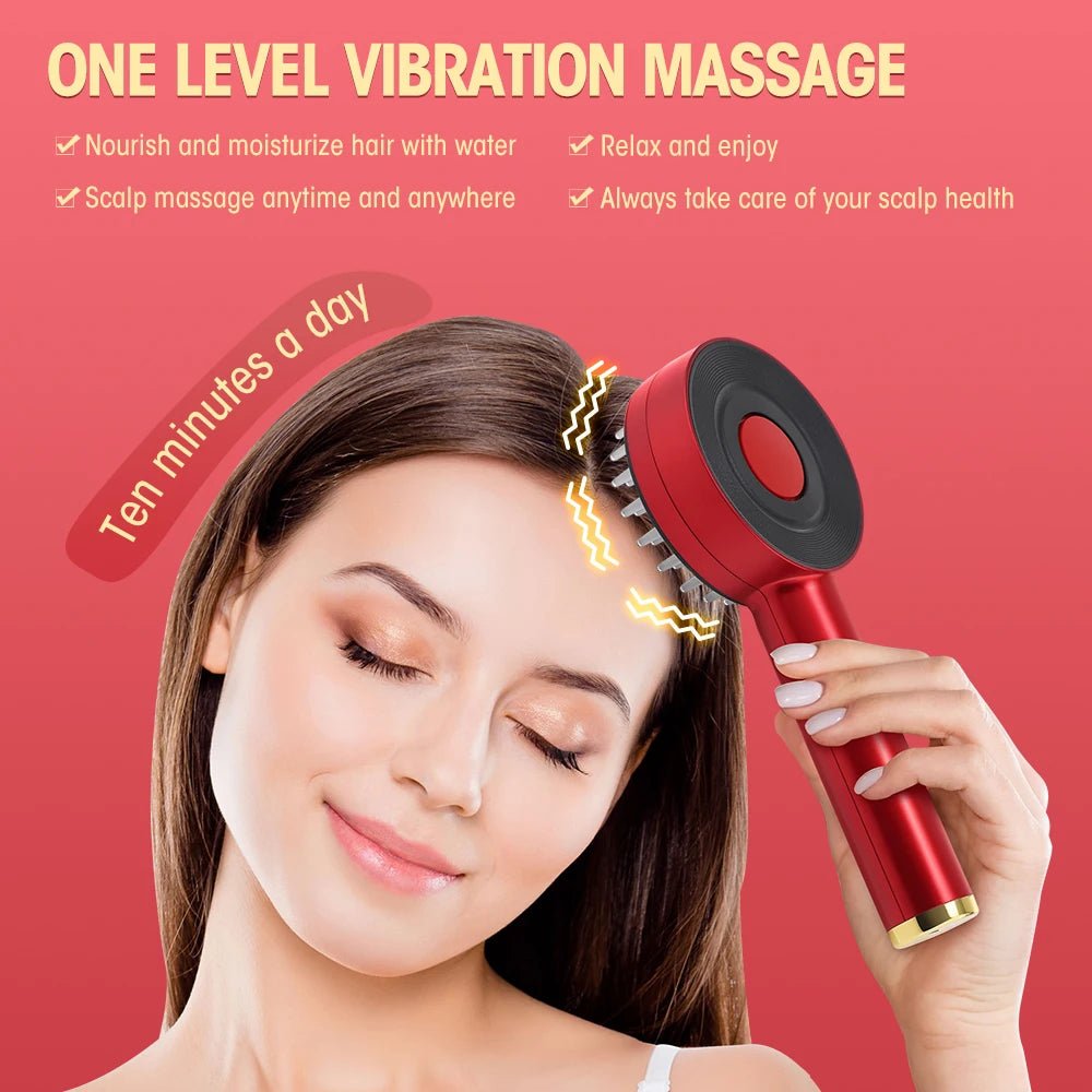 💆‍♂️ Electric Scalp Massage Comb Hair Growth Brush | Up to 45% OFF 🔥