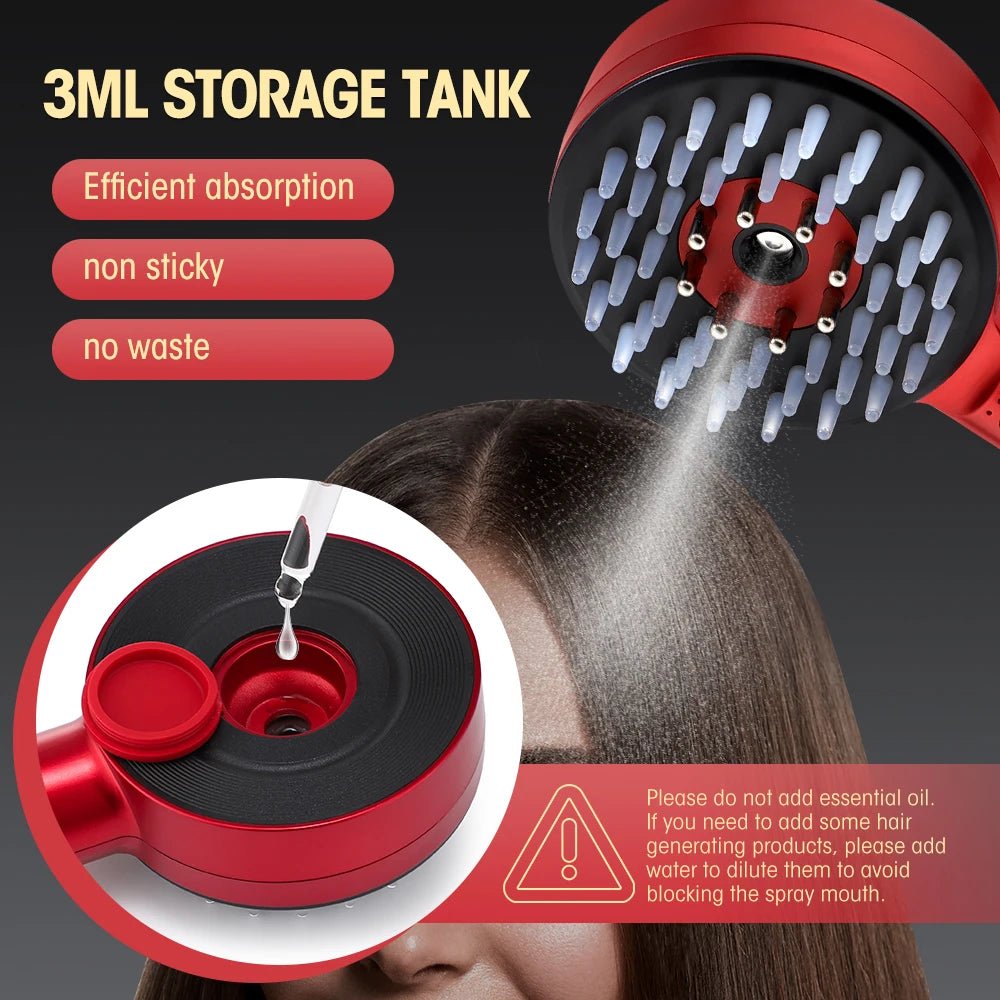 💆‍♂️ Electric Scalp Massage Comb Hair Growth Brush | Up to 45% OFF 🔥