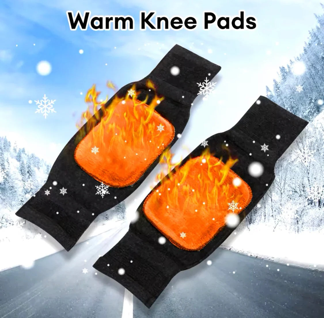 Cashmere Wool Knee Warmers with Adjustable Strap – For Men & Women | Up to 50% Off