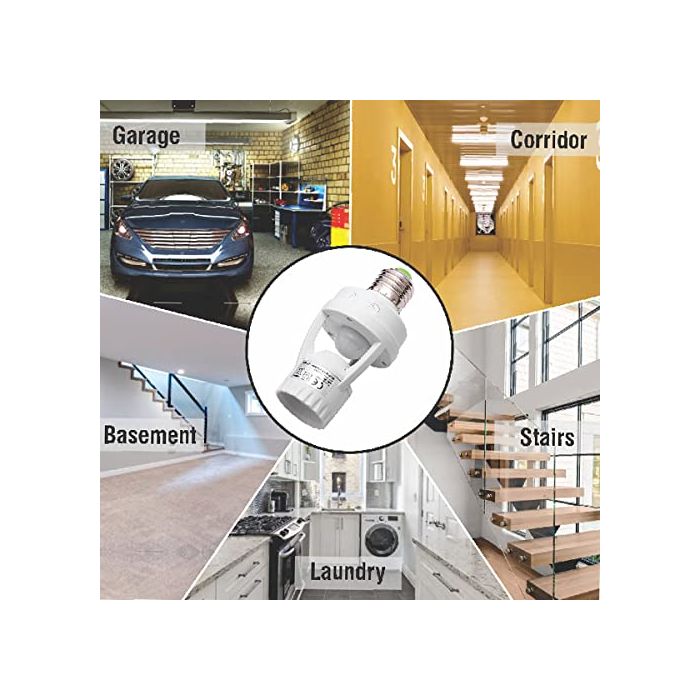 Motion Sensor Bulb Holder Upto 50% OFF