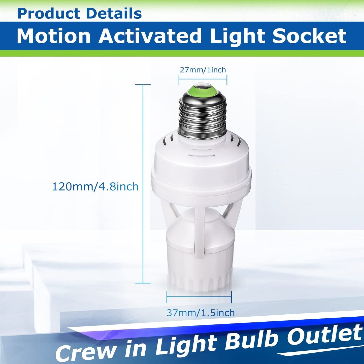 Motion Sensor Bulb Holder Upto 50% OFF